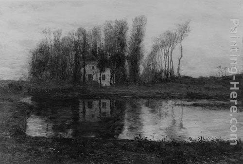 Old Manor of Criqueboeuf painting - Homer Dodge Martin Old Manor of Criqueboeuf art painting